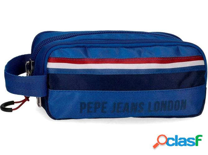 Estuche PEPE JEANS Overlap Azul (22x10x9cm)