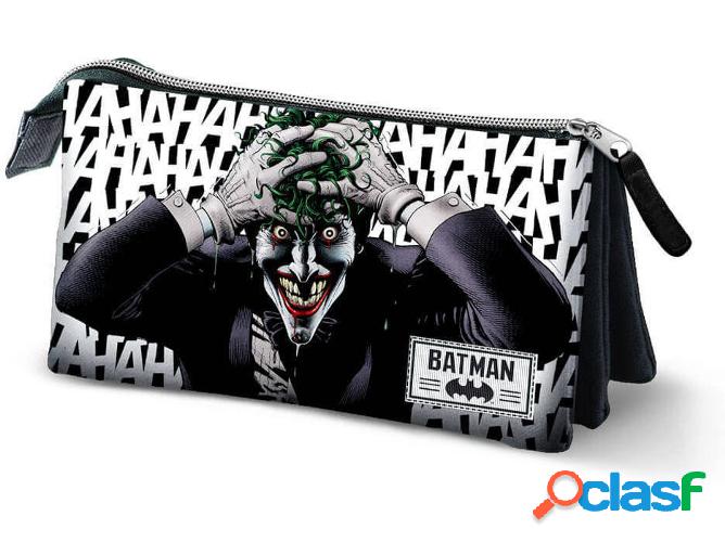 Estuche Triple DC COMICS Joker (23x10x5cm)