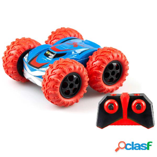 Exost Coche teledirigido de acrobacias RC 360 Cross II azul