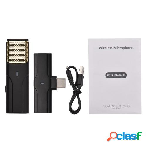 FTW001 Micrófono inalámbrico WiFi Plug & Play Type-C
