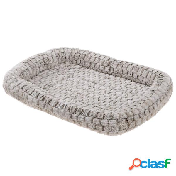 Ferplast Colchón para perros y gatos Tender 90 gris claro