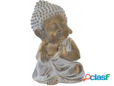 Figura HOGAR Y MÁS Buda Decorativo Resina Budista Buda