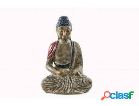 Figura HOGAR Y MÁS Buda En Resina (25 x 21 x 35 cm)