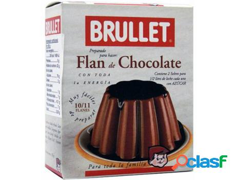 Flan de Chocolate Sin Gluten BRULLET (2 Carteiras de 500ml)