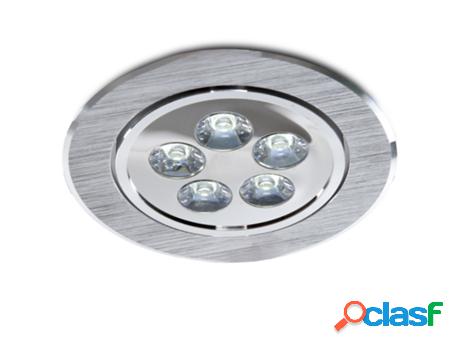 Foco Downlight GREENICE LED 5W 500Lm 6000ºK Circular