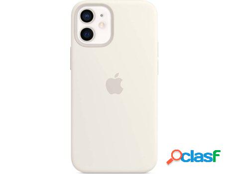 Funda MagSafe iPhone 12 Mini APPLE Silicona Blanco