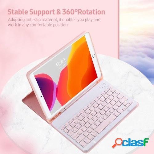 Funda de teclado BT desmontable con ranura elástica para