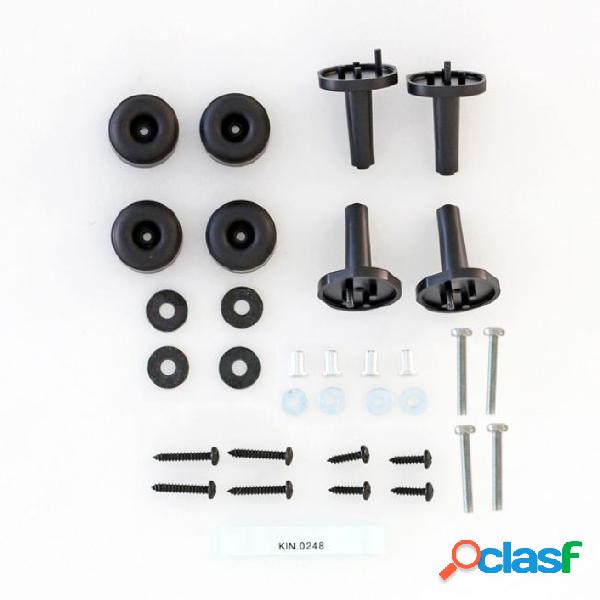GT Line KIN.0248 - Juego de 4 pies para modelo NEW MEGA