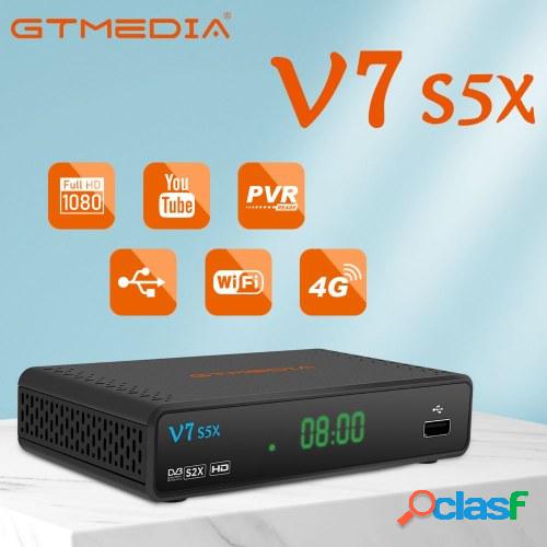 GTMEDIA V7 S5X DVB-S/S2/S2X Receptor de señal H.265