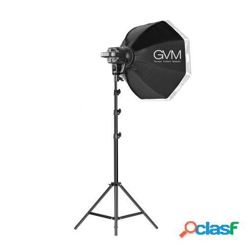 GVM P80S-2 Kit de iluminación de estudio de fotografía con