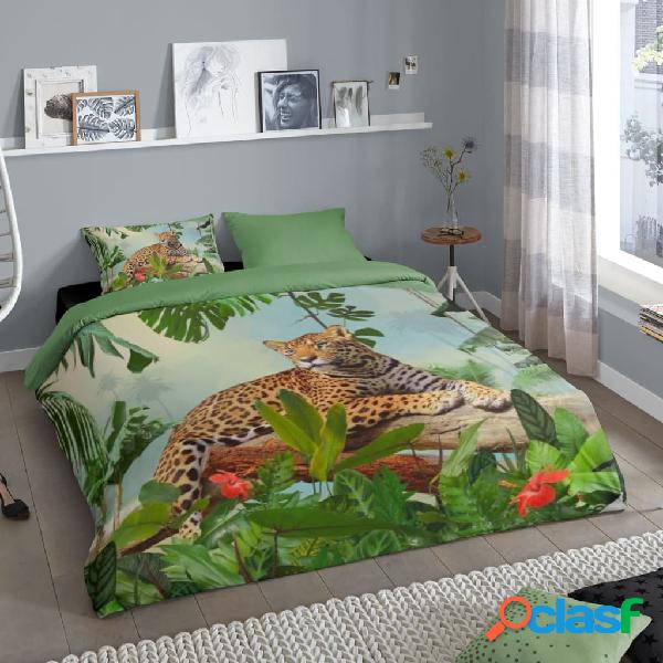 Good Morning Funda de edredón JUNGLE 200x200/220 cm