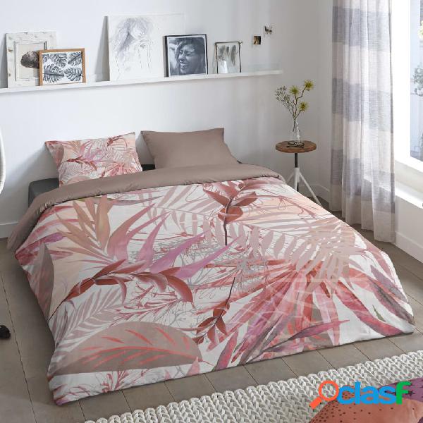 Good Morning Funda de edredón RAYMOND 155x220 cm rosa
