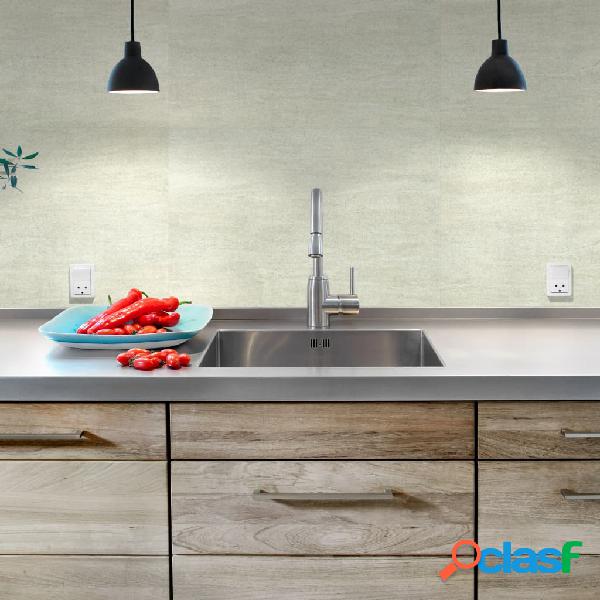 Grosfillex Baldosa de pared Gx Wall+ 11 uds duna color crema