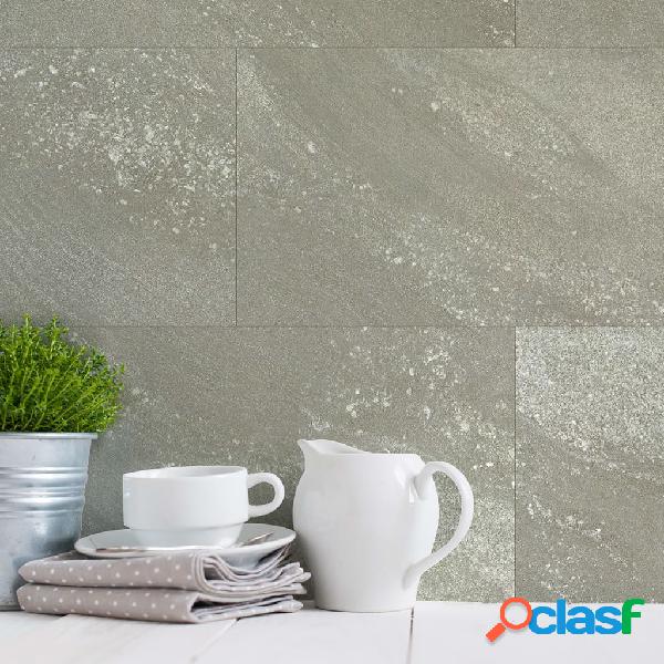 Grosfillex Baldosa de pared Gx Wall+ greige piedra 30x60 cm