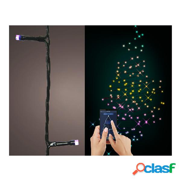 Guirnalda Led Danzante Bluetooth Multicolor 490cm 50L