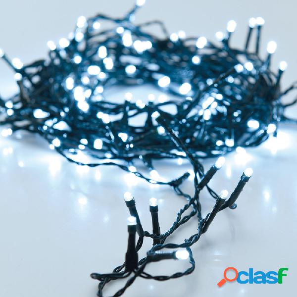 Guirnalda multifunción 120 Leds Blanco Frío 220V 12m Ip44