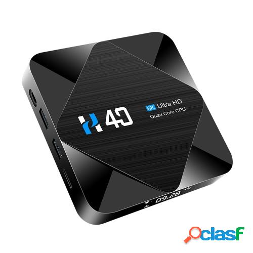 H40 Android 10.0 Smart TV Box Allwinner H616 Quad-core UHD