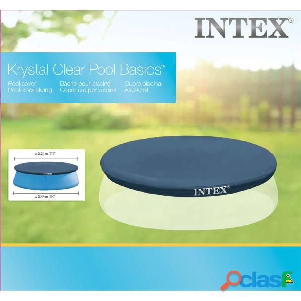 INTEX Cubierta de piscina redonda 244 cm 28020