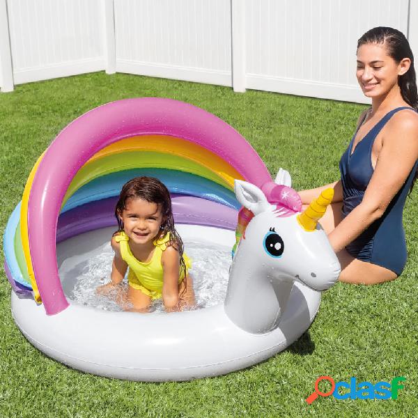 INTEX Piscina para bebés Unicorn Baby 127x102x69 cm