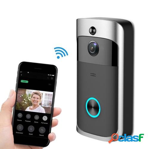 Inalámbricamente Smart DoorBell 720P Cámara WiFi Visual