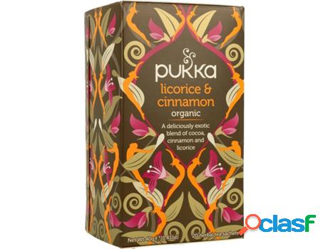 Infusión Regaliz & Canela Licorice & Cinnamon Bio PUKKA (20