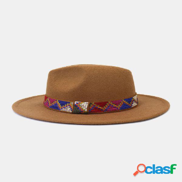 JASSY Hombres Felt Fashion al aire libre Casual Sunshade