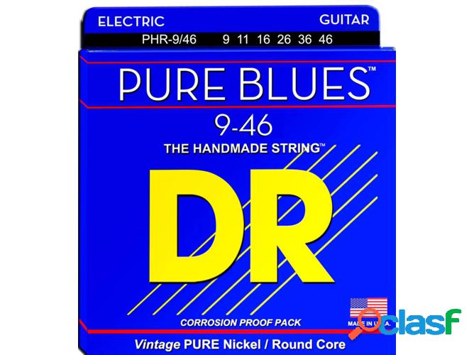 Juego de Cuerdas Guitarra Eléctrica DR PHR-9/46 Pure Blues