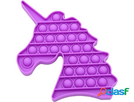 Juguete antiestrés INF Juguete Pop it Fidget Unicornio