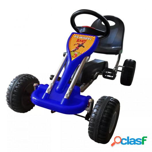 Kart correpasillos con pedales azul