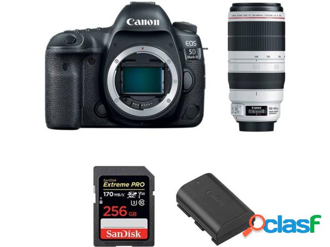 Kit Cámara CANON EOS 5D Mark IV + EF 100-400mm f4.5-5.6L IS