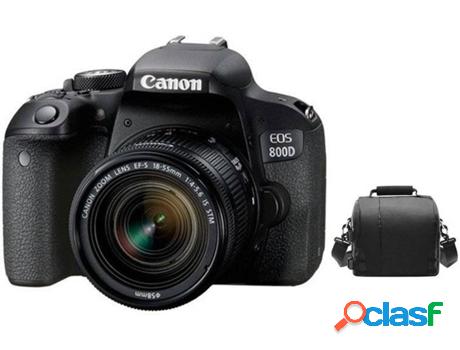 Kit Cámara Reflex CANON EOS 800D (Objetivos: EF-S 18-55 mm