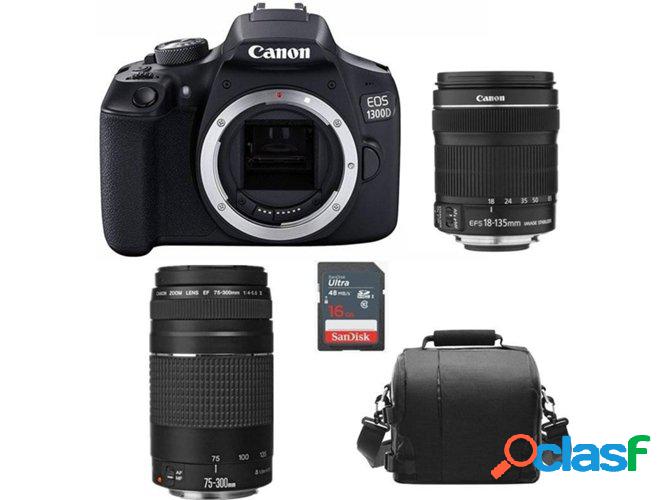 Kit Cámara Réflex CANON EOS 1300D + EF-S 18-135mm F3.5-5.6