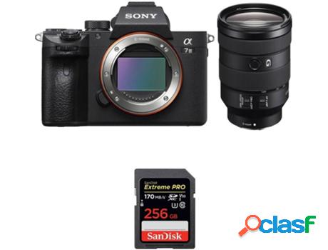 Kit Cámara SONY ALPHA 7 III FE 24-105 mm f/4 G OSS +