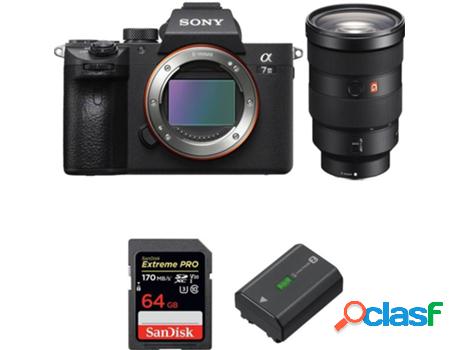 Kit Cámara SONY ALPHA 7 III FE 24-70 mm f/2.8 GM + SanDisk