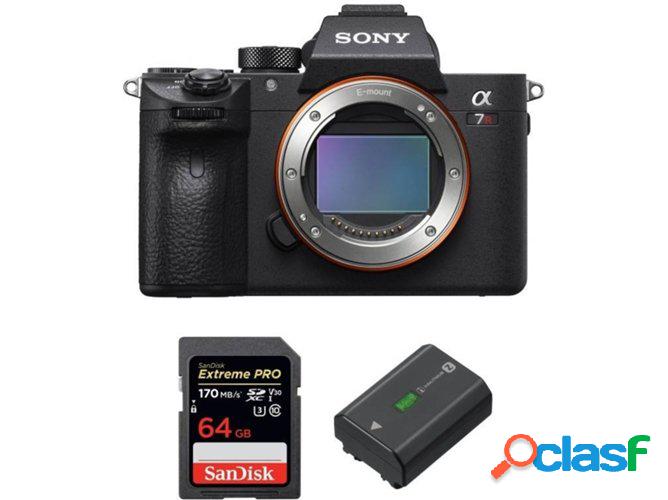 Kit Cámara SONY Alpha 7R III + SanDisk 64 GB + Batería