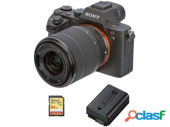 Kit Máquina Fotográfica Mirrorless SONY A7 II KIT SEL