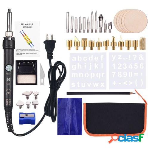 Kit de herramientas para quemar madera de 45 piezas Pluma de