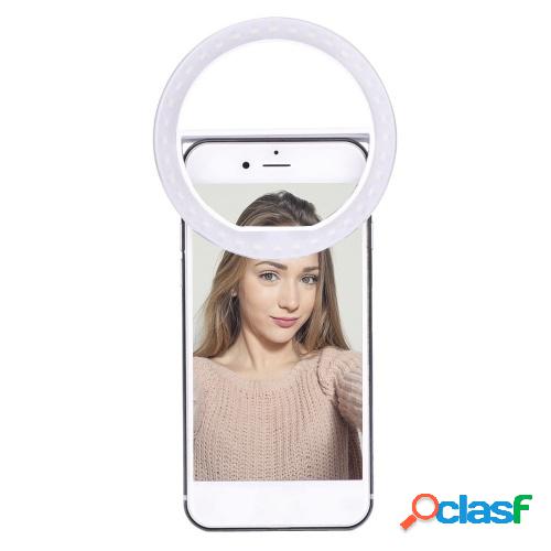 LED Selfie Ring Light Lighting Mejora de Selfie Luz de