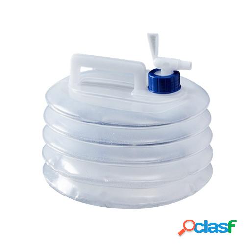 Large Capacity Portable Folding Water Container with Spigot