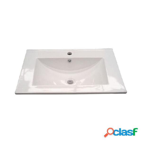 Lavabo Cerámico Forés 60x45cm Blanco