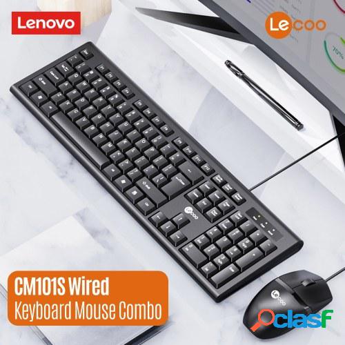 Lenovo Lecoo CM101S Combo de ratón con teclado con cable