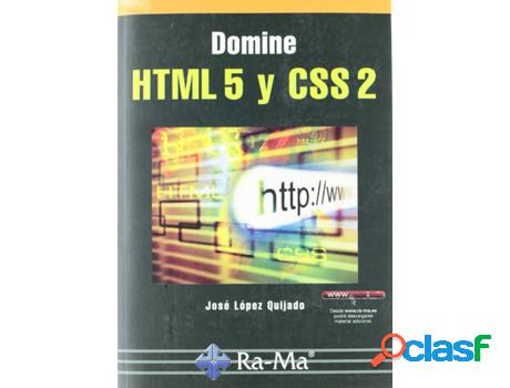 Libro Domine Html 5 Y Css 2 de Jose Lopez Quijado (Español)