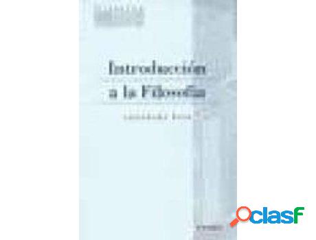 Libro Introducción a la filosofía de Leonardo Polo