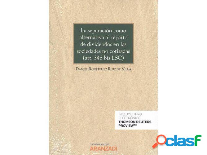 Libro La Separación Como Alternativa Al Reparto De