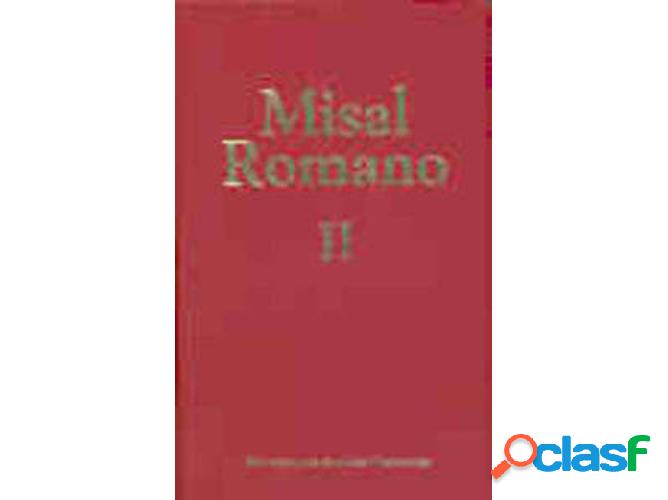 Libro Misal Romano Ii de A. Pardo (Español)
