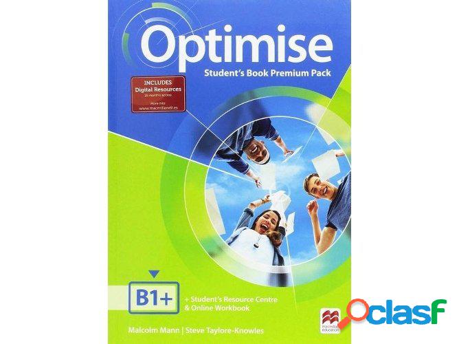 Libro Optimise B1+ Exam Bklt Sb Premium Pk de Vários