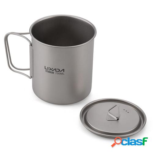 Lixada Ultraligero taza de la taza de la taza del agua de
