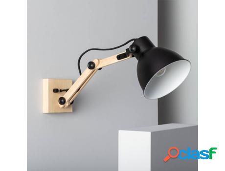 Lámpara de Pared LEDKIA Gacan (Negro - E27 - 40 W)