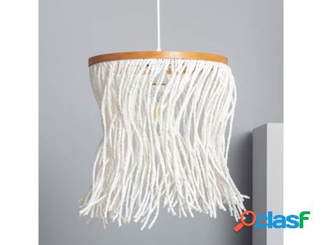 Lámpara de Suspensión LEDKIA Awel (Blanco - E27 - 60 W)