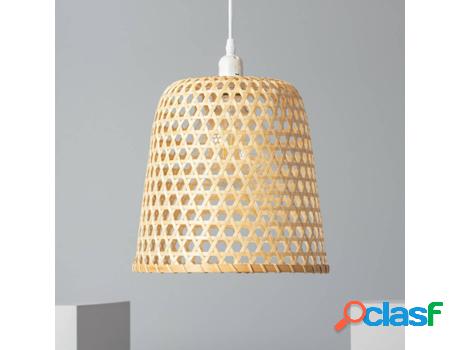 Lámpara de Suspensión LEDKIA Canastra (Natural - E27 - 40